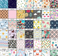 Happyflute Nouveaux Motifs Couches Lavables Réutilisables pour Bébé, Imperméables en PUL, Lot de 4