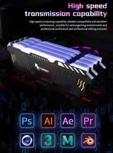 Objetivo <span class=keywords><strong>DDR4</strong></span> <span class=keywords><strong>RAM</strong></span> Full Compatible con 8GB 16GB 32GB 3200mhz Escritorio de juegos de memoria <span class=keywords><strong>ddr4</strong></span> 8gb <span class=keywords><strong>ram</strong></span> - Product Image 2