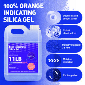 Şarj edilebilir 2/4/6/11 LBS silika jel boncuk turuncu mavi belirten kurutucu Mf Sio2 - Product Image 5