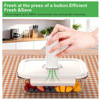Bouteille isotherme en verre borosilicate de haute qualité avec logo et couleur de couvercle personnalisés - Couvercle en PP hermétique, de qualité alimentaire, pour usage domestique et commercial
