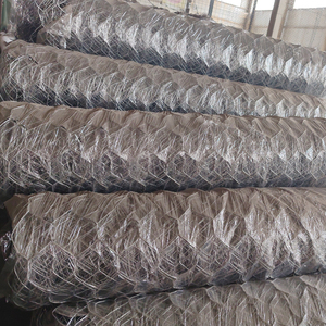 Grillage <span class=keywords><strong>gabion</strong></span> galvanisé 10 cm x 10 cm, 1,5 m x 25 m, fil robuste de 2,5 mm pour clôture en pierre et mur de soutènement - Product Image 3