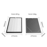 Filter Karbon Aktif FY1410/40 + FY1413/40 Cocok untuk Suku Cadang Pembersih Udara Phi Llipss 1000 1000i Seri AC1214 AC1215 AC1217