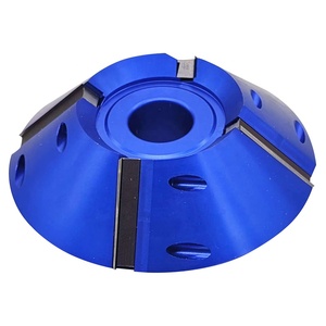 NOUVEAU Meilleure vente tête de rabot à chanfreiner à 45 degrés pour la fabrication d'escaliers en <span class=keywords><strong>bois</strong></span> avec plaquettes de rechange en carbure chanfrein - Product Image 1