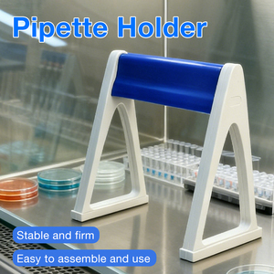 Fabrika Tedarikli Mikropipet Standı Plastik Üçgen Tabanlı Sabit Pipet Standı Tutucu Laboratuvar Aracı - Product Image 1