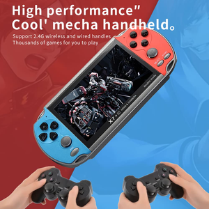 Consola de Juegos Portátil con Pantalla de 7 Pulgadas, Reproductor de Videojuegos de Mano sin Cámara, Compatible con Juegos de GBC, Modelo X12 - Product Image 3