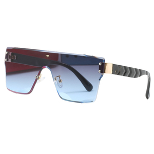 Gafas de sol extragrandes, elegantes y modernas, unisex, con montura ancha, gafas de moda europeas y americanas. - Product Image 5