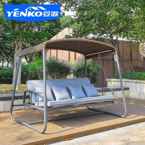 Patio in alluminio altalene mobili da giardino set da giardino sedia sospesa piscina balcone mobili da giardino - Product Image 3
