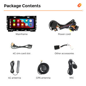 MEKEDE navegación GPS para coche 360 Cámara 4G LTE WIFI Android Car-play auto pantalla táctil para Jaguar XF XFL 2016-2019 - Product Image 4