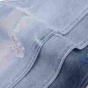 Nhà máy trực tiếp 10oz selvedge denim túi 80% Cotton 20% poly không căng màu xanh hữu cơ chống cháy Tính năng chống thấm nước cho bé trai - Product Image 1