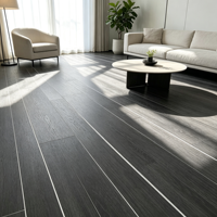 Plancher SPC de 6 mm, système de clic, imperméable, résistant à l'humidité, planche de vinyle de luxe SPC pour la rénovation intérieure des appartements