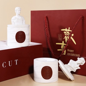 Ensemble cadeau de bougies parfumées Zodiac de luxe haut de gamme, <span class=keywords><strong>12</strong></span> senteurs, aromathérapie artisanale, décoration d'intérieur pour anniversaire, fête des mères, mariage - OEM - Product Image 2