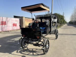 Carroza Fúnebre Eléctrica Retro HYS de Alta Calidad, Fabricada por Fabricantes, para Transporte Especial de Ataúdes - Product Image 5