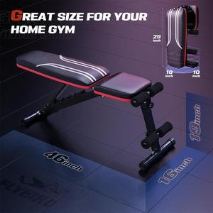 Banc <span class=keywords><strong>de</strong></span> <span class=keywords><strong>musculation</strong></span> réglable pour <span class=keywords><strong>salle</strong></span> <span class=keywords><strong>de</strong></span> sport à domicile, banc <span class=keywords><strong>de</strong></span> <span class=keywords><strong>musculation</strong></span> pliable robuste et durable pendant des années - Product Image 4