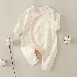 Mameluco de Punto para Bebé 100% Algodón Orgánico, Ropa de Invierno Ecológica y Linda para Otoño, Manga Larga Unisex, Ribete de Volantes Semi Suave con Botones - Product Image 5