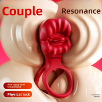 Anneau vibrant rose en forme de fleur avec double stimulation et contrôle par application pour adultes, idéal pour les couples