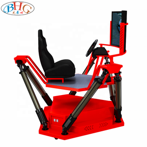 . Chất lượng cao 55 ''HD màn hình 360 độ 6 DOF trong nhà VR lái xe Mô phỏng thiết bị tốc độ đua xe trò chơi - Product Image 5