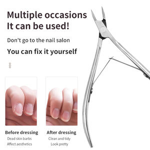 <span class=keywords><strong>Pince</strong></span> à cuticules en acier inoxydable personnalisée en gros <span class=keywords><strong>Pince</strong></span> à cuticules pour peaux mortes <span class=keywords><strong>Coupe</strong></span>-cuticules pour ongles - Product Image 2