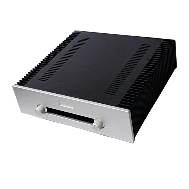 Custom Aluminum Amplifier Enclosure Amp case Aluminium Class a B Chassis Amplifier Chassis Aluminium Enclosure