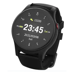 L19 PRO GPS Tracker <strong>Smart</strong> <strong>Watch</strong> with HR/BP/SPO2 Geo-fence Health Care <strong>Watch</strong> for Elderly Silicone Alloy Round IP65 TFT No Camera - Product Image 1