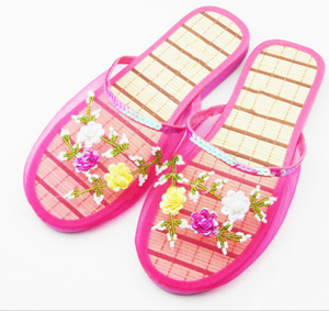 Bosirui nuovo stile ultime scarpe Slip on Eva <span class=keywords><strong>da</strong></span> <span class=keywords><strong>donna</strong></span> firmate pantofole in rete <span class=keywords><strong>per</strong></span> la <span class=keywords><strong>casa</strong></span> pantofole in schiuma di seta <span class=keywords><strong>per</strong></span> la <span class=keywords><strong>casa</strong></span> in tessuto cinese - Product Image 2