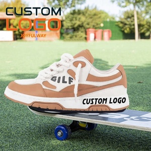 Zapatillas de deporte personalizadas de moda gruesa con plataforma para <span class=keywords><strong>mujer</strong></span>, zapatillas cómodas personalizadas con cordones para caminar, zapatillas deportivas informales de <span class=keywords><strong>tenis</strong></span> personalizadas - Product Image 3