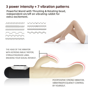 Weibliche Kaninchen Vibrator g Punkt stimulierende Frauen sexy Masturbation Spielzeug Vaginal Vibrator Sexspielzeug für Frau - Product Image 3