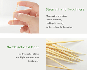 Thân thiện với môi trường tùy chỉnh hương vị tăm tre dùng một lần với số lượng lớn với mẫu miễn phí để sử dụng thuận tiện - Product Image 3