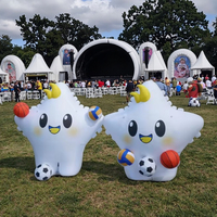 Ballon gonflable géant personnalisé en PVC Oxford pour publicité extérieure, décoration de scène événementielle, résistant au soleil et hydrofuge