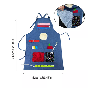 Tablier de couverture Fidget personnalisé Produits pour l'autisme Vente en gros Jouet sensoriel Fidget pour personnes âgées Juguetes SensorialesProduits de soulagement du stress - Product Image 5