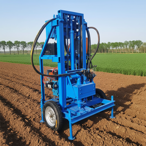 Equipo de Perforación de Pozos de Agua Agrícola Hidráulico Diésel de 50m 80m 100m, Venta Caliente de Fábrica China - Product Image 2