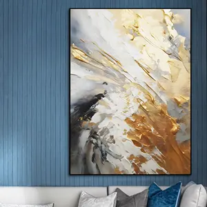 Living Room Decor Picture Hand Made Oil Painting On Canvas Oil Painting Abstract Modern Canvas Wall Art