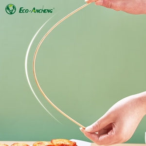 Barbekü için Birchwood şiş barbekü mutfak partisi için bambu şiş mısır şiş ahşap sopa - Product Image 4