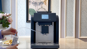 Máquina automática <span class=keywords><strong>de</strong></span> café Espresso, <span class=keywords><strong>molinillo</strong></span> negro, Espumador <span class=keywords><strong>de</strong></span> leche - Product Image 4