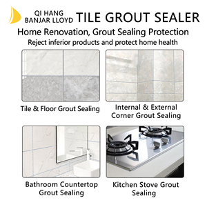 Professional High-quality Double Components <b>Epoxy</b> <b>Resin</b> Ceramic Tile Grout 400ml Quick-drying Sealant for Construction Good - Product Image 6