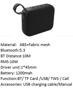 Altavoz Inalámbrico Portátil Mini Impermeable para Exteriores, Altavoz para Fiestas, Hogar, Viajes y Senderismo - Product Image 4