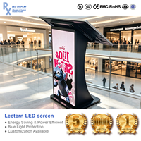 RX Offres Spéciales – Mur Vidéo LED Commercial Portable 4K pour Intérieur, Affichage WiFi Sans Soudure, Idéal pour Écoles, Églises et Conférences