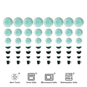 Semtember Promotion Round Kitchen Plates <b>Set</b> Ceramic Plates Bowls Exquisite High Quality Big Plates Unique Design <b>Dinnerware</b> <b>Set</b> - Product Image 6