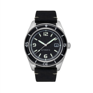 Reloj DE BUCEO automático superluminoso de 200m para hombre, caja redonda de acero inoxidable de alta calidad con correa de cuero, función de buceo - Product Image 2
