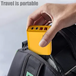 Cargador de Teléfono Móvil de Carga Rápida de 120 W con 4 Puertos, Cargadores USB Tipo C QC3.0, Adaptador de Pared PD Dual con Enchufe EU/US/UK para iPhone 15 Xiaomi - Product Image 3