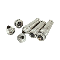 Connecteur d'accouplement pour scooter personnalisé M9 assemblage de câble surmoulé 2 3 4 5 6 7 8 broches Ebike M9 connecteur étanche câble d'extension