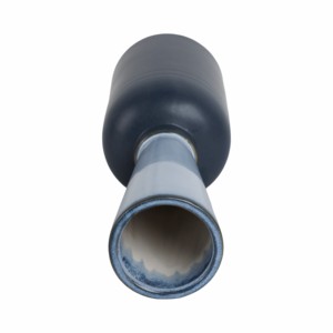 Vaso in ceramica moderno a forma di cilindro, colore blu grigio, per decorazioni per la casa, soggiorno, camera da letto, ufficio - Product Image 6