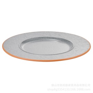 Premium steak <b>plate</b>, Western-style dinner <b>plate</b>, commercial flat <b>plate</b>, imitation porcelain <b>pasta</b> <b>plate</b>, retro <b>plate</b>, melamine - Product Image 5