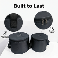 Sac isotherme personnalisé de haute qualité en tissu Oxford 600D avec mousse EPE quadrillée et doublure en feuille d'aluminium pour sac de refroidissement