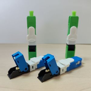 VXAR VX2505 100/200 ชิ้น/ล็อต FTTH SC APC/UPC ตัวเชื่อมต่อไฟเบอร์แบบเร็วแบบโหมดเดียว - Product Image 1