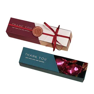 Großhandel Phantasie Luxus Goldfolie Hot Stamp ing Valentinstag Mini kleine faltbare Geschenk Candy Schokoriegel Verpackung Hochzeit Box