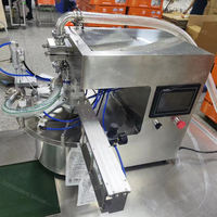 Machine de remplissage et de bouchage de liquides pour plateau tournant de bureau, machine automatique de remplissage et de bouchage de sachets à bec verseur