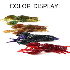 LUTAC W13C Hammer Shrimp 80mm/5.4g Rapid Sinking Artificial Soft Bait False Bait - Product Image 6