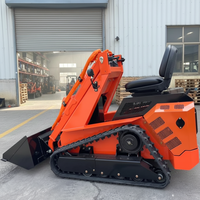 Typ 26 Mini-Raupenlader Kompakter Kettenlader mit Hydraulikgreifer für Hof und Landschaftsbau