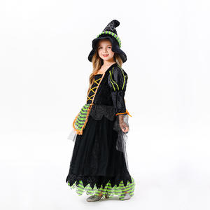Costume da Strega per Bambini Luolan per Halloween, Abito da Ballo in Poliestere Stile TV e Cinema, Taglie S/M/L/XL per Spettacoli Teatrali - Product Image 5