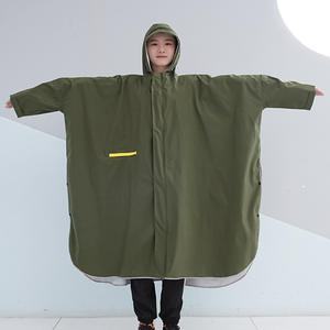 เสื้อกัน<span class=keywords><strong>ฝน</strong></span>แบบเต็มตัวสำหรับผู้ใหญ่ พกพาสะดวกสำหรับการเดินทางกลางแจ้ง ไม่ใช่แบบใช้แล้วทิ้ง ผ้าคลุมกัน<span class=keywords><strong>ฝน</strong></span>แบบหนา ป้องกันฝนตกหนัก - Product Image 5